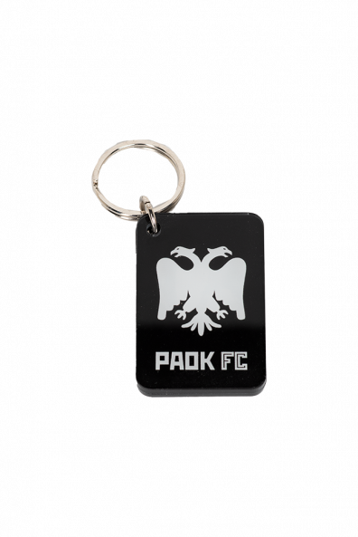 PAOK FC PLEXIGLASS KEYRING WHITE EAGLE