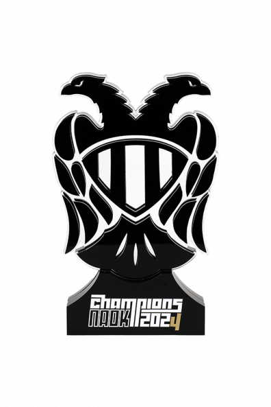 ΔΙΚΕΦΑΛΟΣ PLEXIGLASS CHAMPIONS 2024 20εκ.