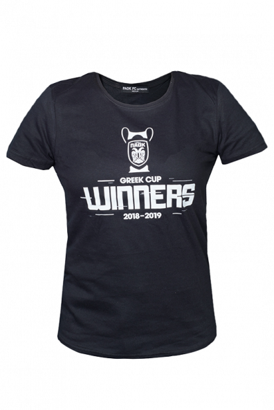 Γυναικειο t-shirt  ΠΑΟΚ GREEK CUP WINNERS 009588