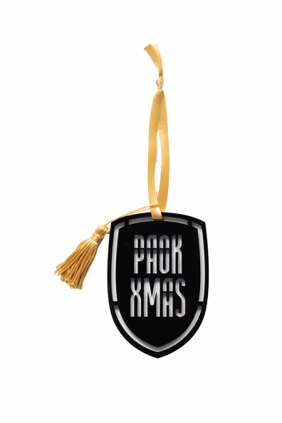 ΞΥΛΙΝΟ ΣΗΜΑ ΣΤΟΛΙΔΙ XMAS PAOK ΣΕ ΠΟΥΓΚΙ