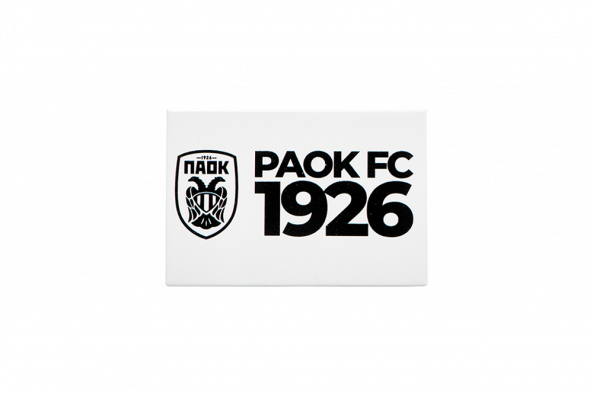 ΜΑΓΝΗΤΑΚΙ ΜΕΤΑΛΛΙΚΟ PAOK FC 1926 8cm X 5cm