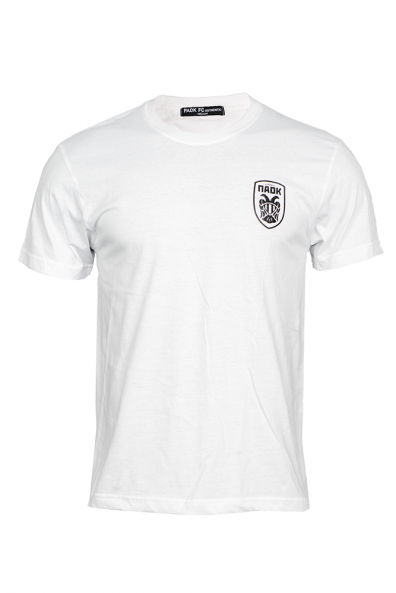 T-shirt Λευκό Ανάγλυφο Σήμα