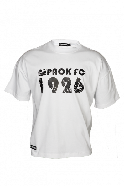 T-SHIRT OVERSIZED ΛΕΥΚΟ PAOK FC 1926