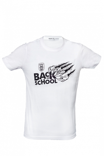 T-shirt Παιδικό  Λευκό  BACK TO SCHOOL