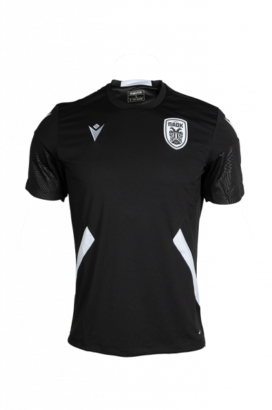 T-shirt ΠΑΟΚ Προπόνησης Μαύρο/Γκρι 22-23