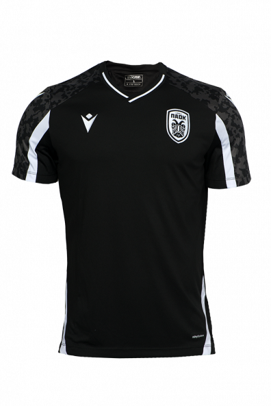 T-shirt ΠΑΟΚ Προπόνησης Μαύρο/Λευκό 21-22 011622