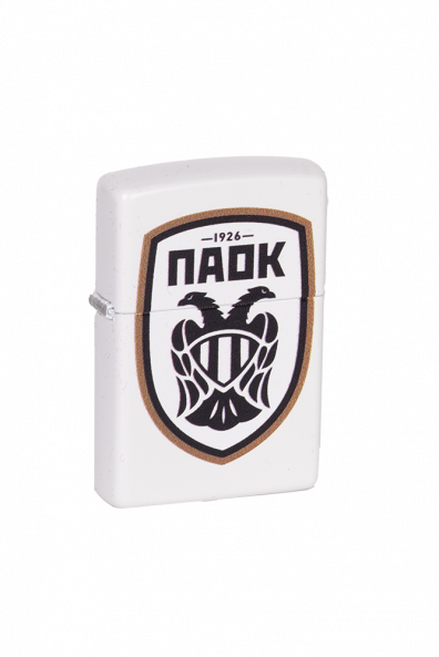 ZIPPO PAOK FC ΘΥΡΕΟΣ ΛΕΥΚΟ