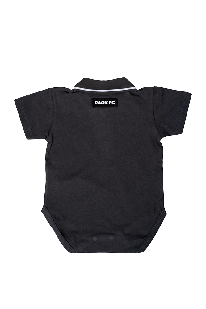 PAOK FC BEBE POLO ANTHRACITE BODYSUIT