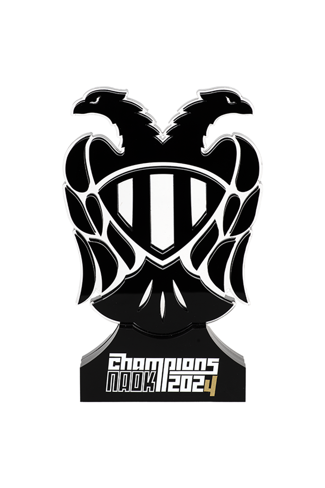 ΔΙΚΕΦΑΛΟΣ PLEXIGLASS CHAMPIONS 2024 20εκ.