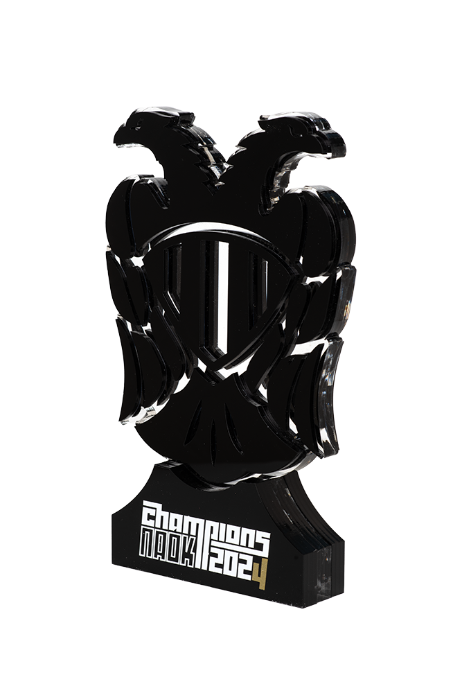 ΔΙΚΕΦΑΛΟΣ PLEXIGLASS CHAMPIONS 2024 20εκ.