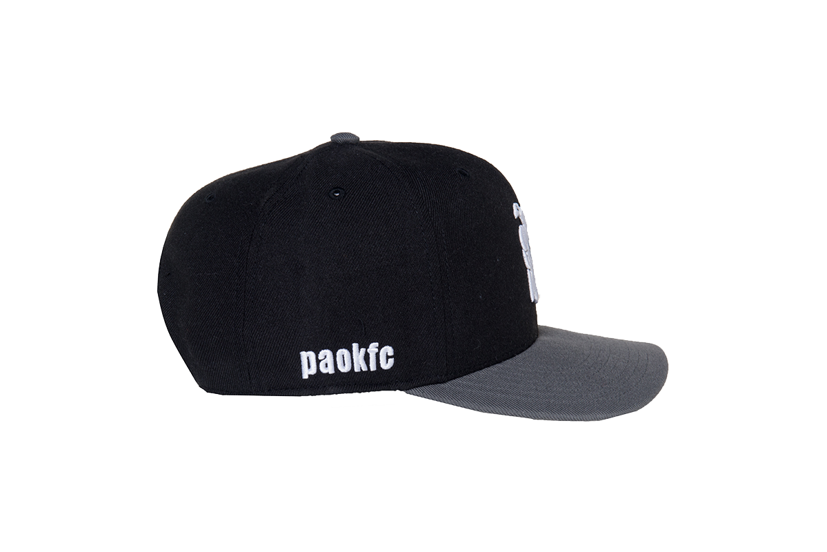 Καπέλο Μαύρο Γκρι PAOK FC