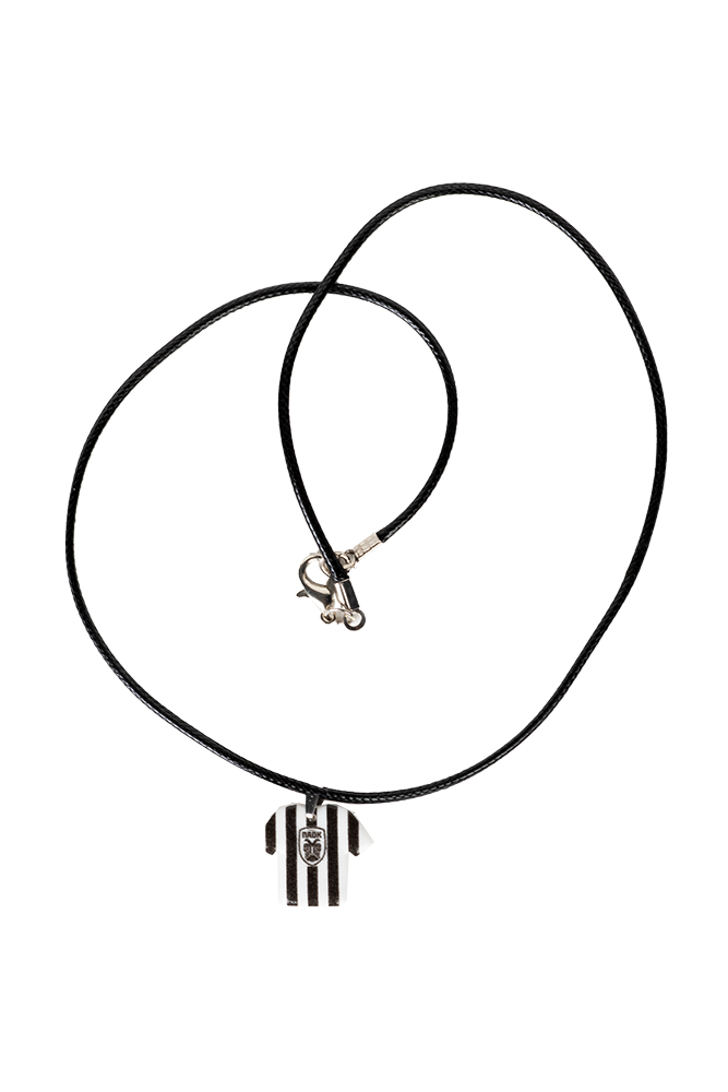 PAOK  DANGLE STRIPED JERSEY  NECKLACE