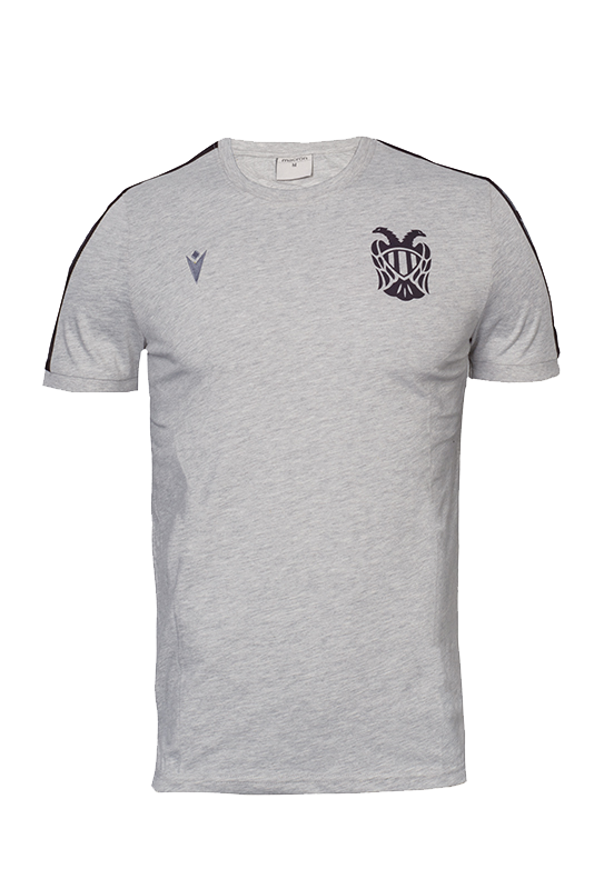 MACRON Τ- shirt ΠΑΟΚ Παιδικό Γκρι 009923
