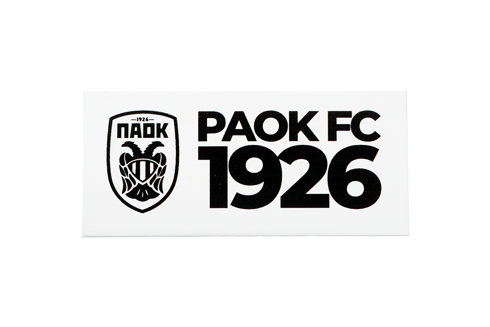 ΜΑΓΝΗΤΑΚΙ ΜΕΤΑΛΛΙΚΟ PAOK FC 1926 12cm X 5cm