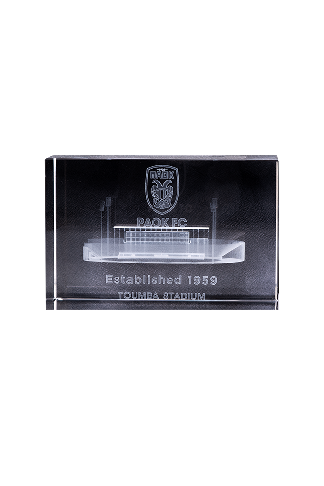 PLEXI GLASS ΜΕ 3D ΧΑΡΑΞΗ ΤΟΥΜΠΑΣ 9εκ.