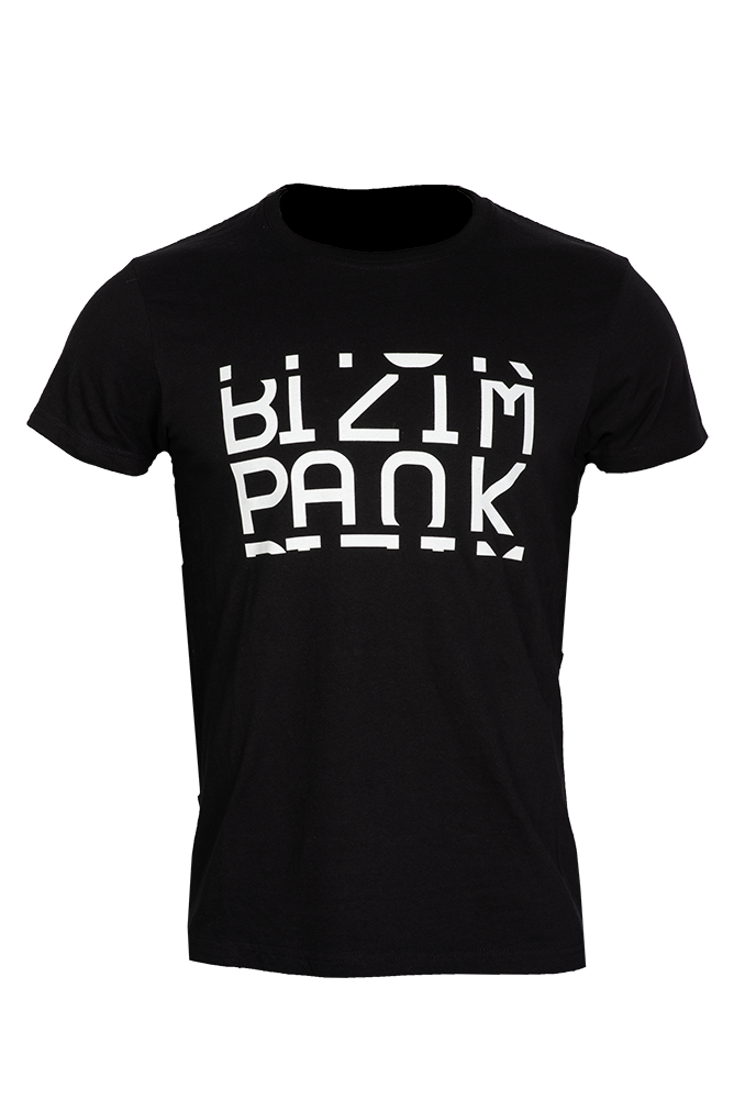 T-shirt Μαύρο BIZIM ΠΑΟΚ 012359