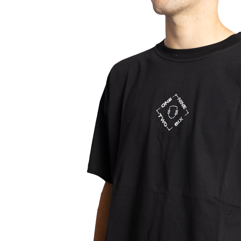 T-SHIRT ΜΑΥΡΟ ONE NINE TWO SIX