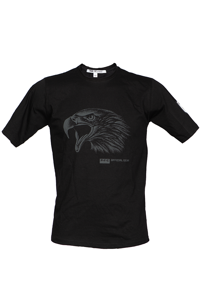 PAOK FC JR Black T-shirt Eagle