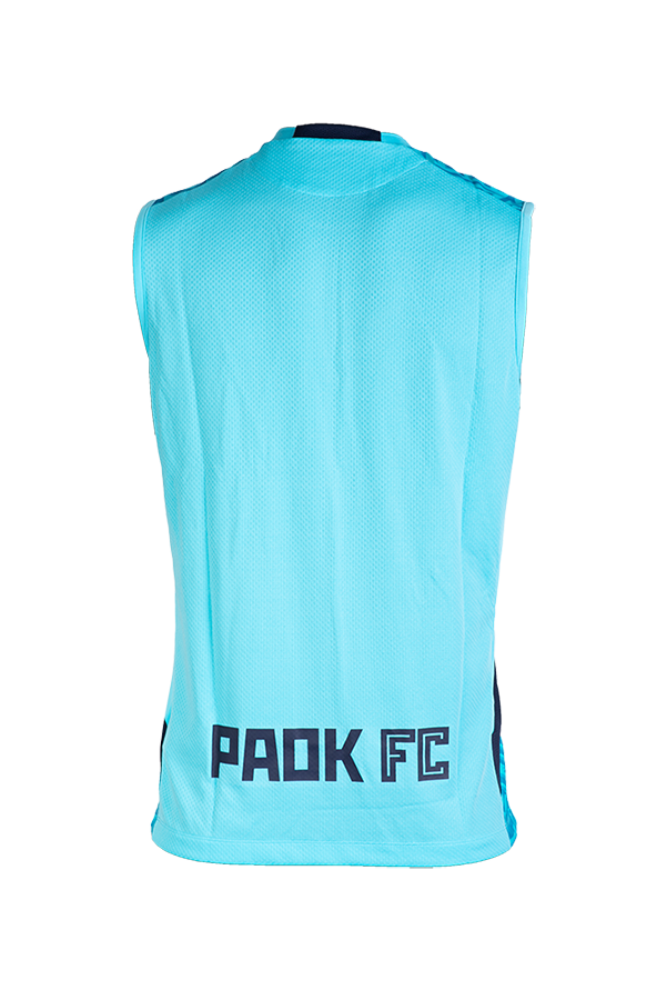T-shirt ΠΑΟΚ Προπόνησης Γαλάζιο Αμάνικο 22-23