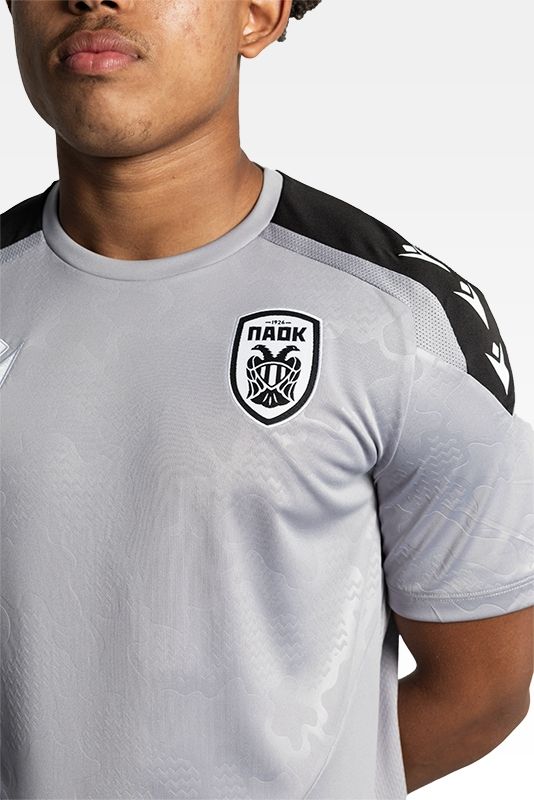 T-SHIRT ΠΑΟΚ ΠΡΟΠΟΝΗΣΗΣ ΓΚΡΙ 24-25