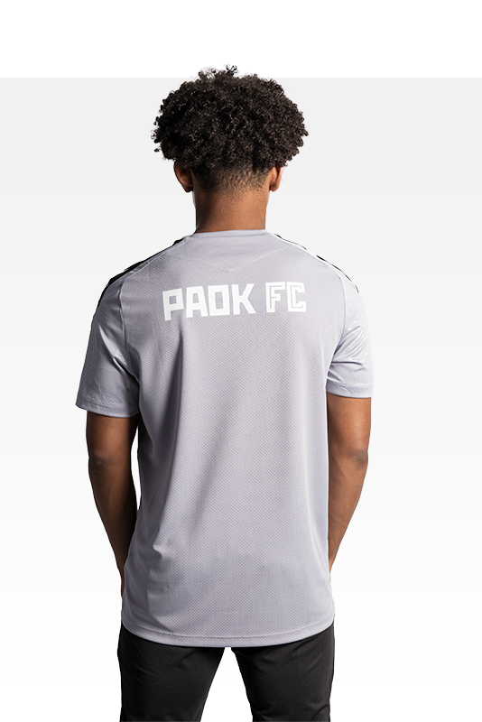 T-SHIRT ΠΑΟΚ ΠΡΟΠΟΝΗΣΗΣ ΓΚΡΙ 24-25