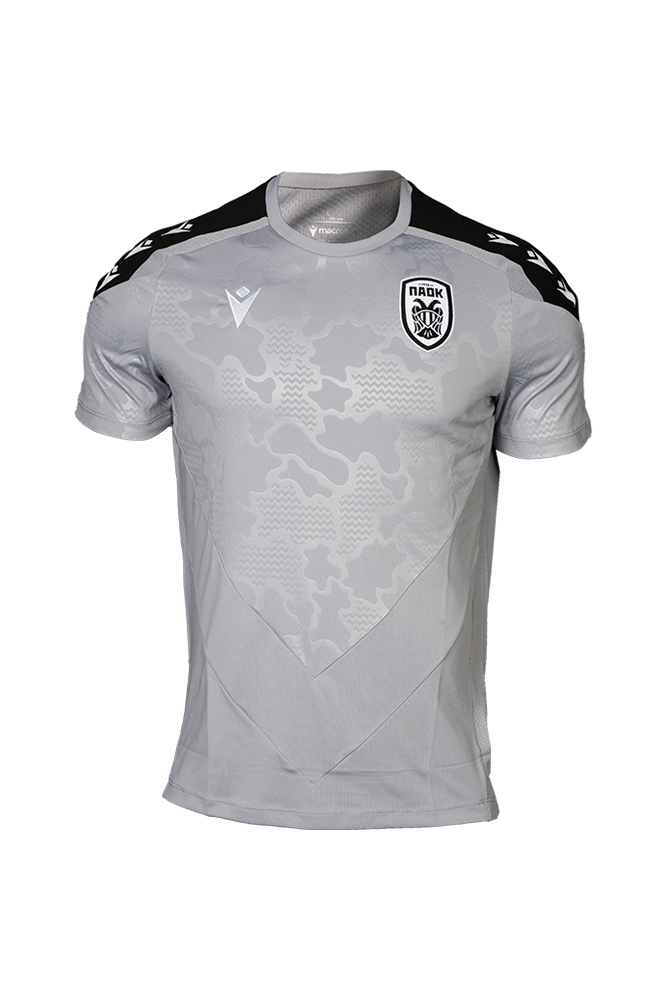 T-SHIRT ΠΑΟΚ ΠΡΟΠΟΝΗΣΗΣ ΓΚΡΙ 24-25