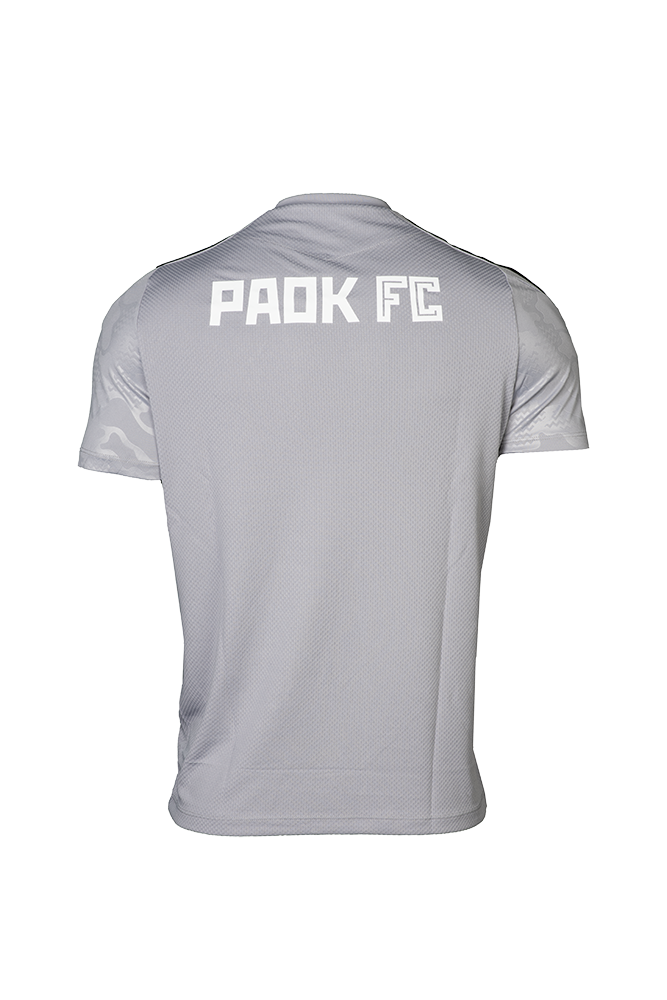 T-SHIRT ΠΑΟΚ ΠΡΟΠΟΝΗΣΗΣ ΓΚΡΙ 24-25