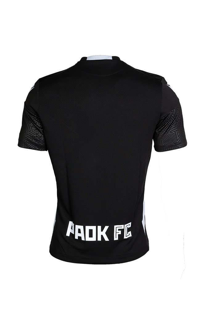 T-shirt ΠΑΟΚ Προπόνησης Μαύρο/Γκρι 22-23