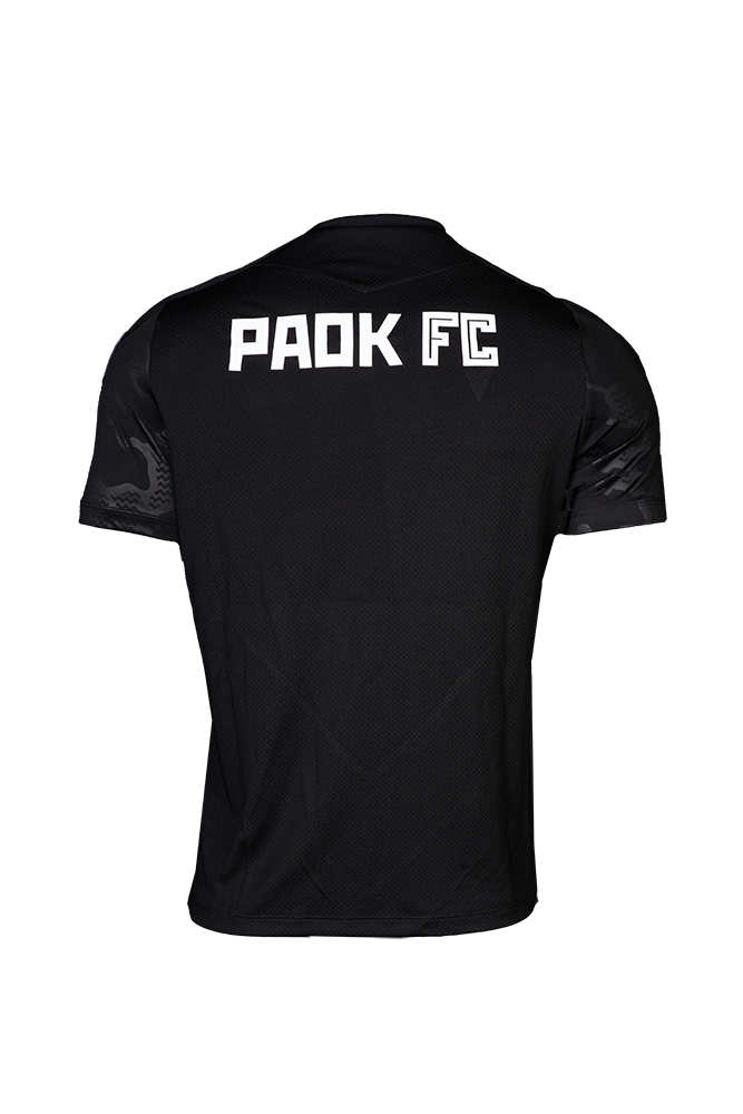 T-SHIRT ΠΑΟΚ ΠΡΟΘΕΡΜΑΝΣΗΣ ΜΑΥΡΟ 24-25