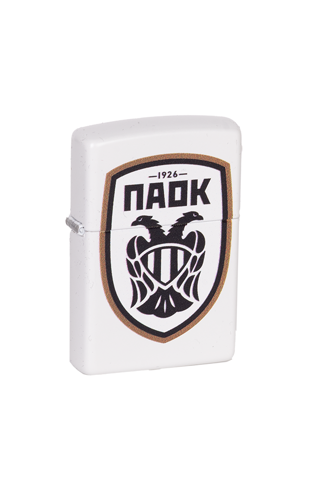ZIPPO PAOK FC ΘΥΡΕΟΣ ΛΕΥΚΟ