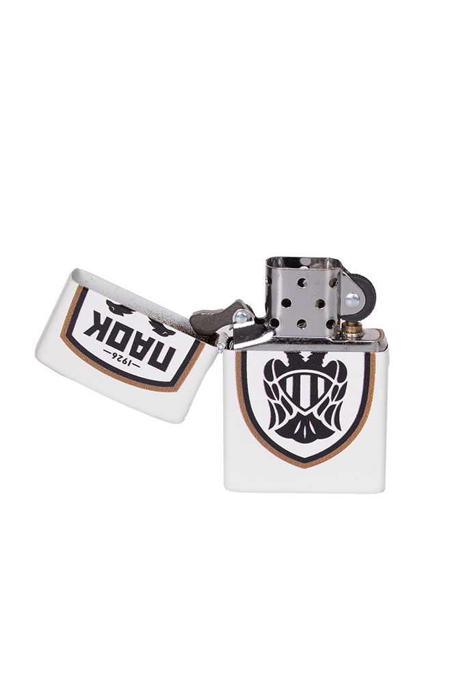 ZIPPO PAOK FC ΘΥΡΕΟΣ ΛΕΥΚΟ